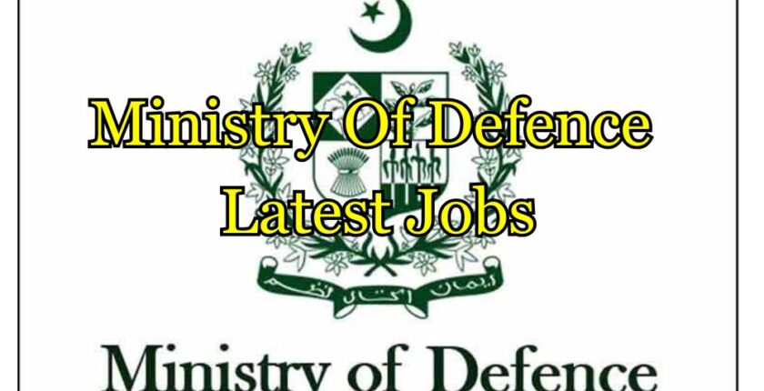 Ministry Of Defence latest Jobs advertisment